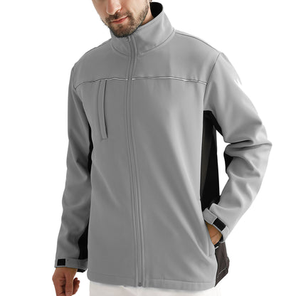 "Custom Softshell Jacket Add Your Logo – Big Bee Panel Design - NS PROMO"