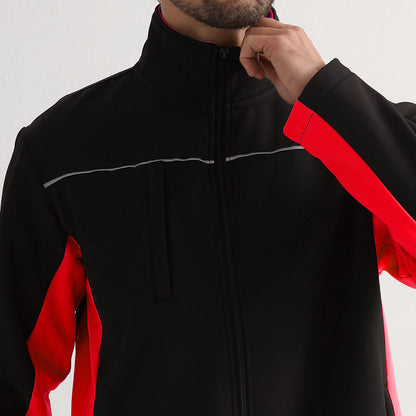 "Custom Softshell Jacket Add Your Logo – Big Bee Panel Design - NS PROMO"