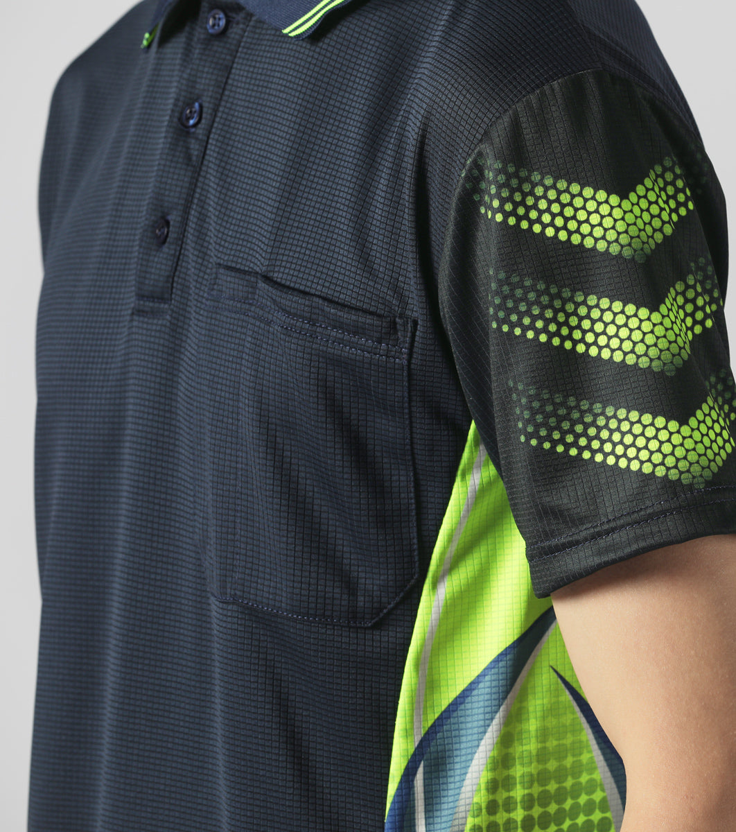 "Custom Mens Hi Vis Short Sleeve Polo – Add Your Logo Printing | NS Promo - NS PROMO"