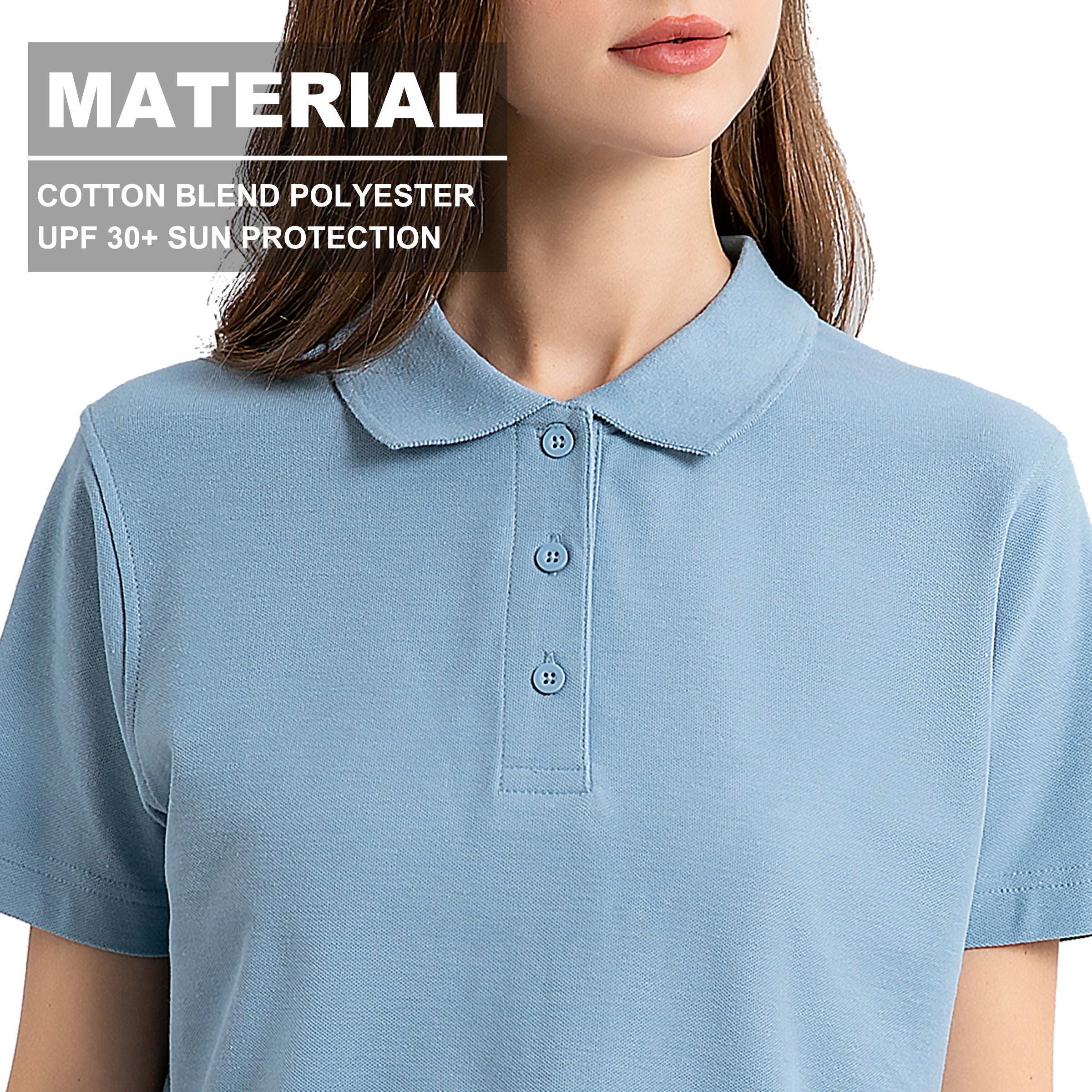 "Custom Womens Everyday Polo – Add Your Logo Printing & Embroidery | NS Promo - NS PROMO"