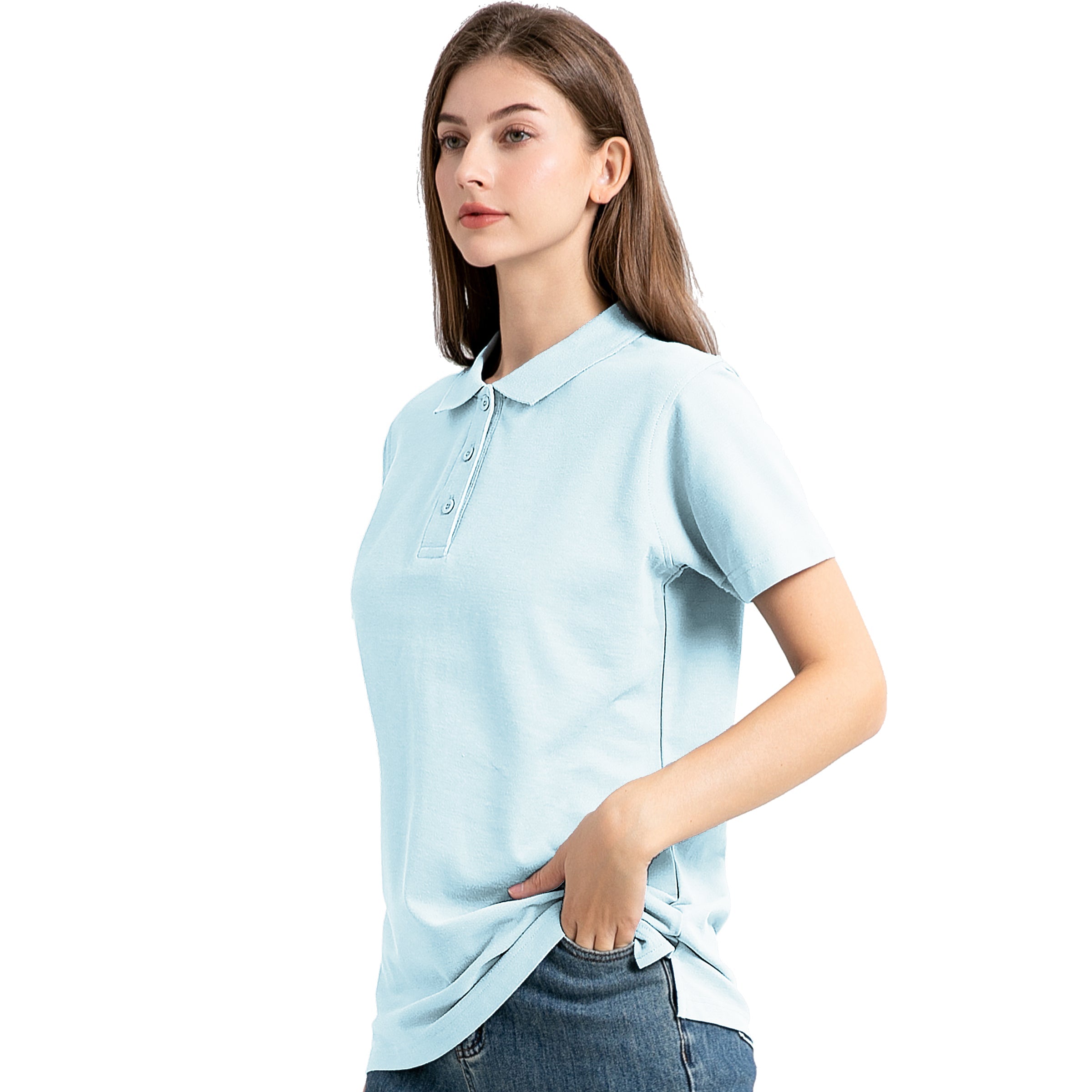 "Custom Womens Everyday Polo – Add Your Logo Printing & Embroidery | NS Promo - NS PROMO"