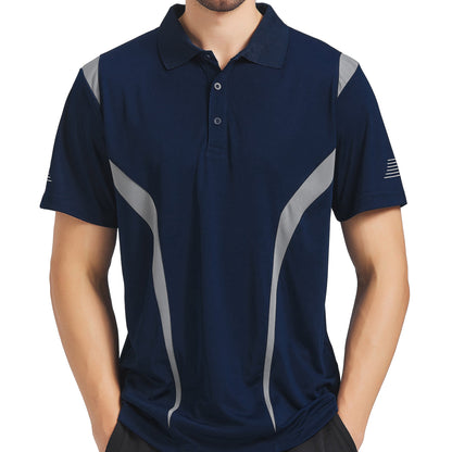 "Custom ISUSI Summit Mens Short Sleeve Hi Vis Polo – Add Your Logo | NS Promo - NS PROMO"