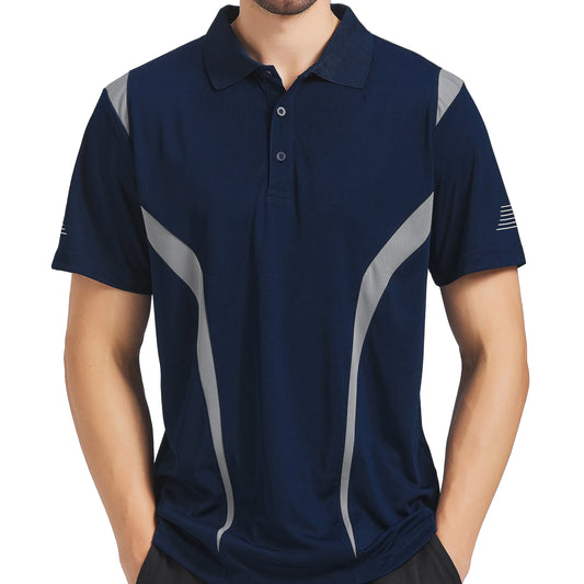 "Custom ISUSI Summit Mens Short Sleeve Hi Vis Polo – Add Your Logo | NS Promo - NS PROMO"