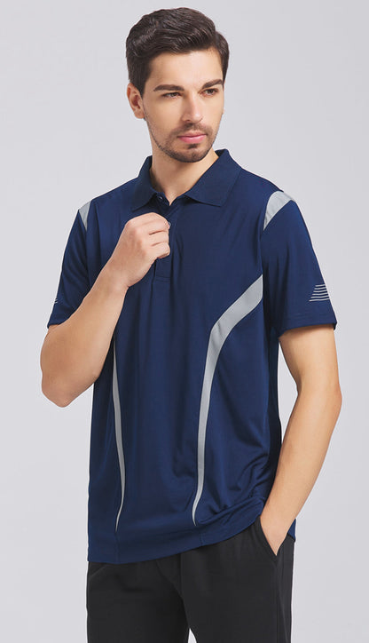"Custom ISUSI Summit Mens Short Sleeve Hi Vis Polo – Add Your Logo | NS Promo - NS PROMO"