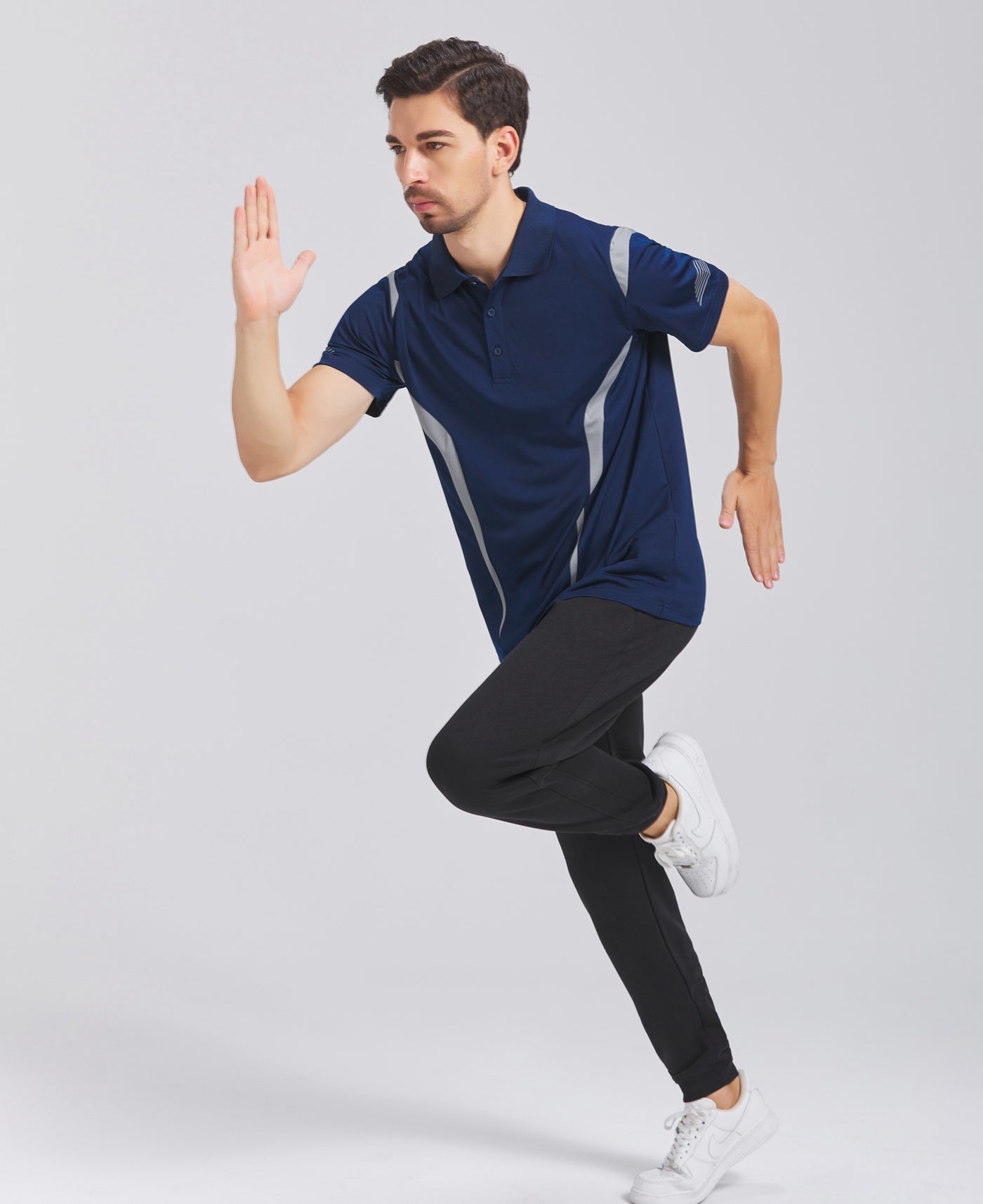 "Custom ISUSI Summit Mens Short Sleeve Hi Vis Polo – Add Your Logo | NS Promo - NS PROMO"