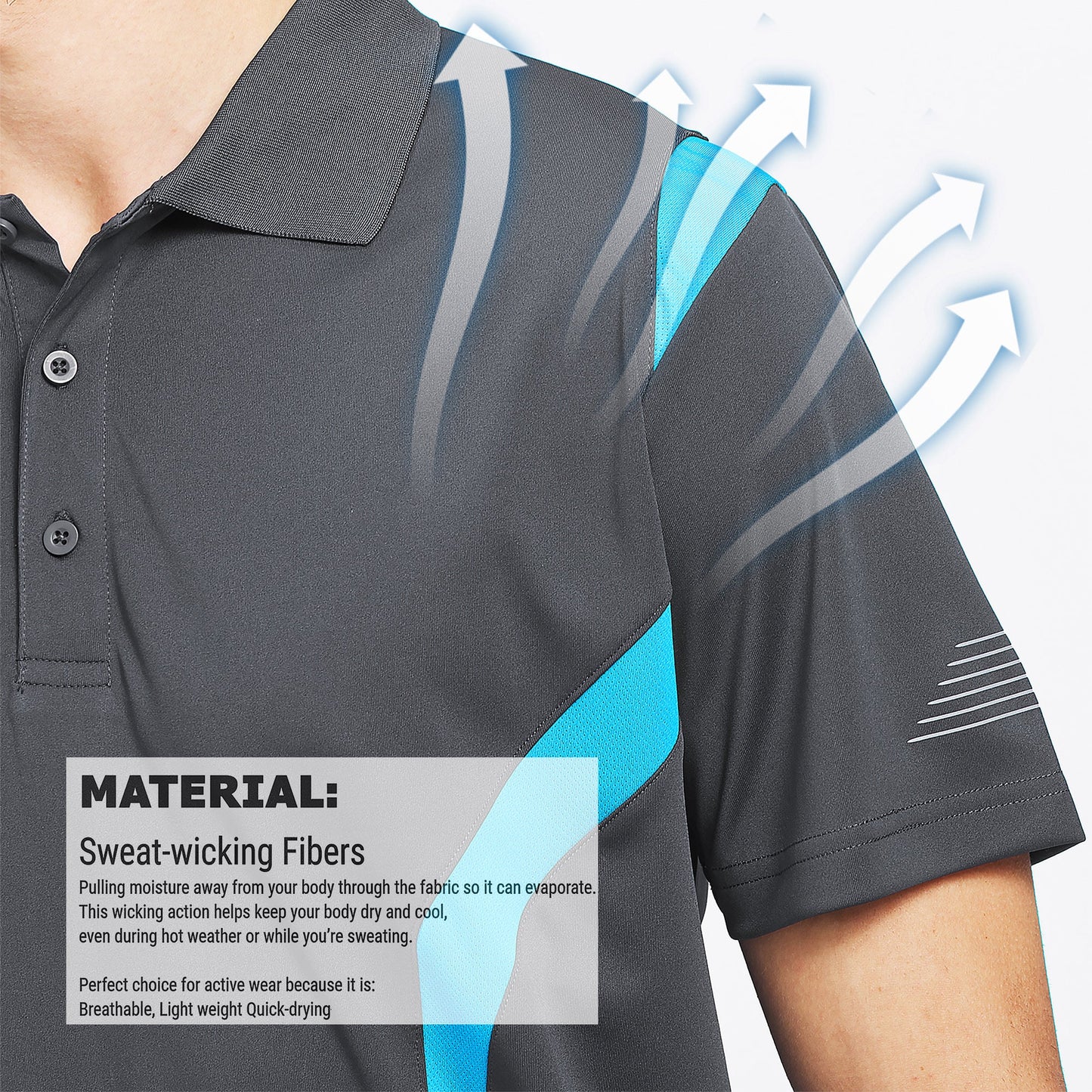 "Custom ISUSI Summit Mens Short Sleeve Hi Vis Polo – Add Your Logo | NS Promo - NS PROMO"