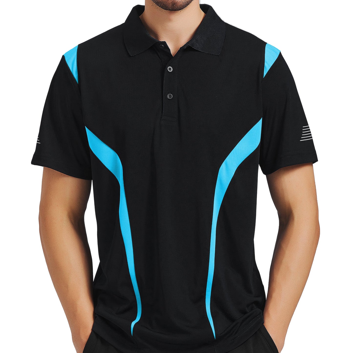 "Custom ISUSI Summit Mens Short Sleeve Hi Vis Polo – Add Your Logo | NS Promo - NS PROMO"