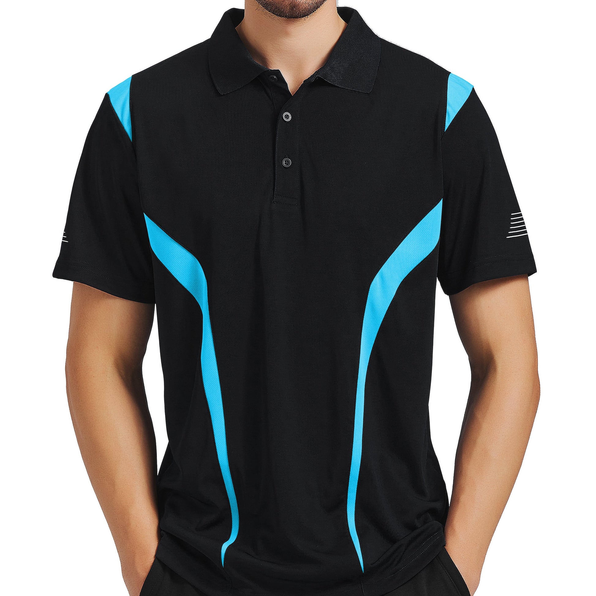 "Custom ISUSI Summit Mens Short Sleeve Hi Vis Polo – Add Your Logo | NS Promo - NS PROMO"