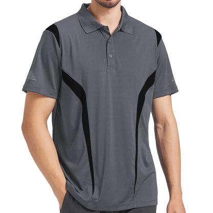 "Custom ISUSI Summit Mens Short Sleeve Hi Vis Polo – Add Your Logo | NS Promo - NS PROMO"