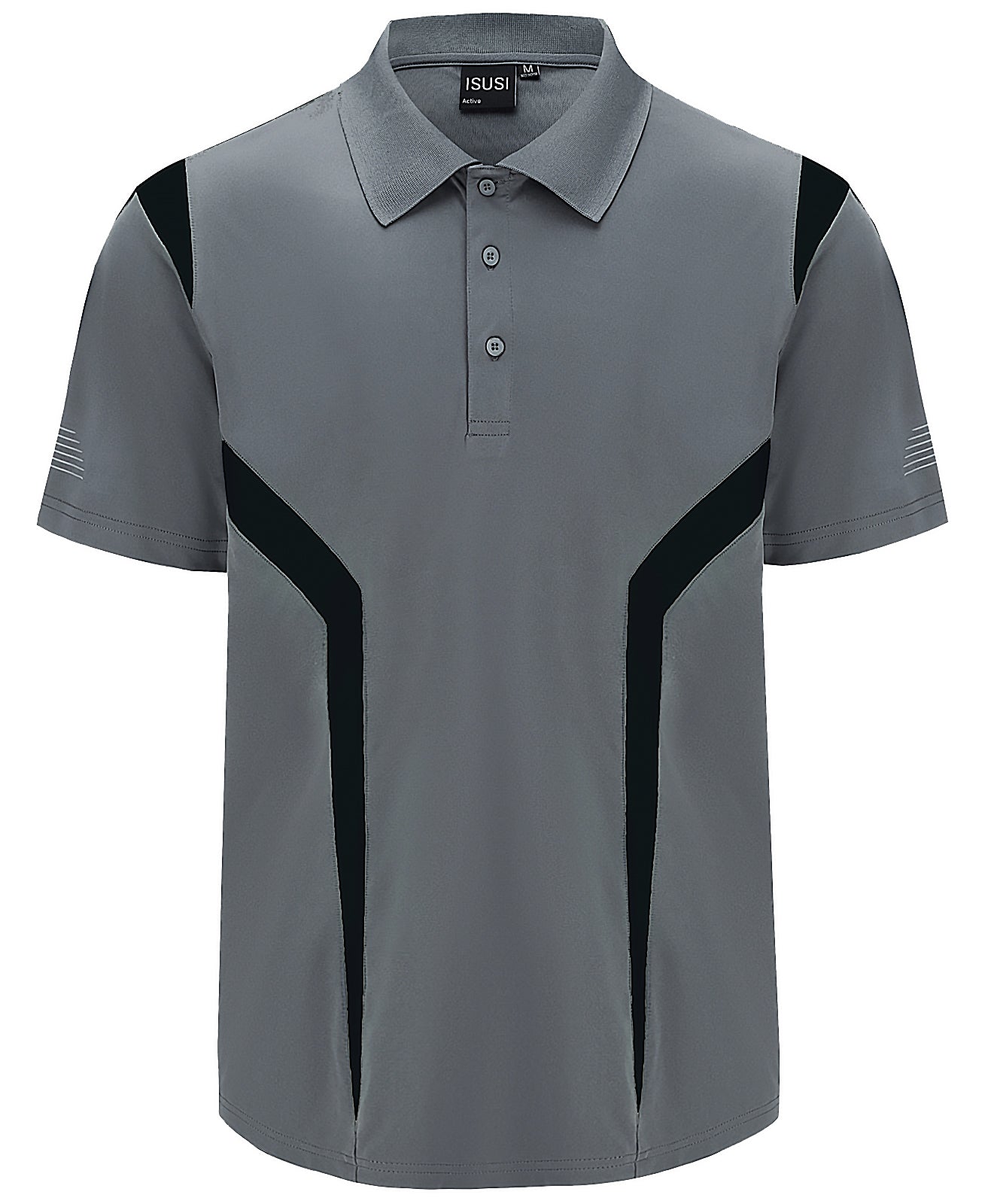 "Custom ISUSI Summit Mens Short Sleeve Hi Vis Polo – Add Your Logo | NS Promo - NS PROMO"