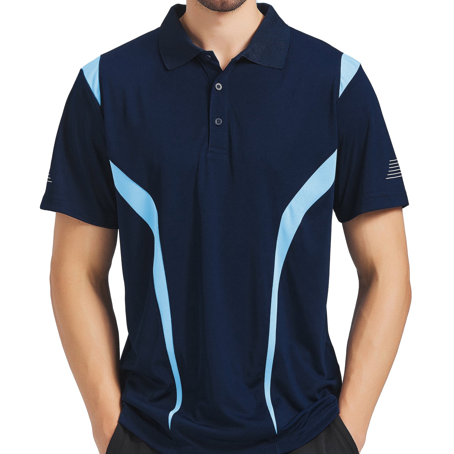 "Custom ISUSI Summit Mens Short Sleeve Hi Vis Polo – Add Your Logo | NS Promo - NS PROMO"