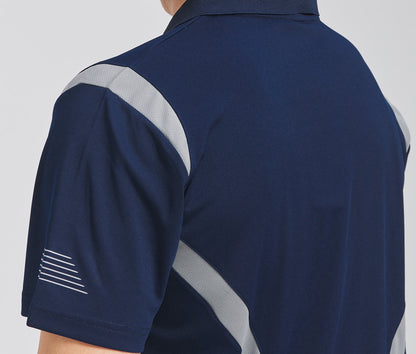 "Custom ISUSI Summit Mens Short Sleeve Hi Vis Polo – Add Your Logo | NS Promo - NS PROMO"