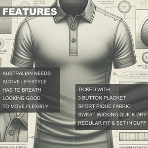 "Custom Big Bee Mens Basic Short Sleeve Polo – Add Your Logo | NS Promo - NS PROMO"