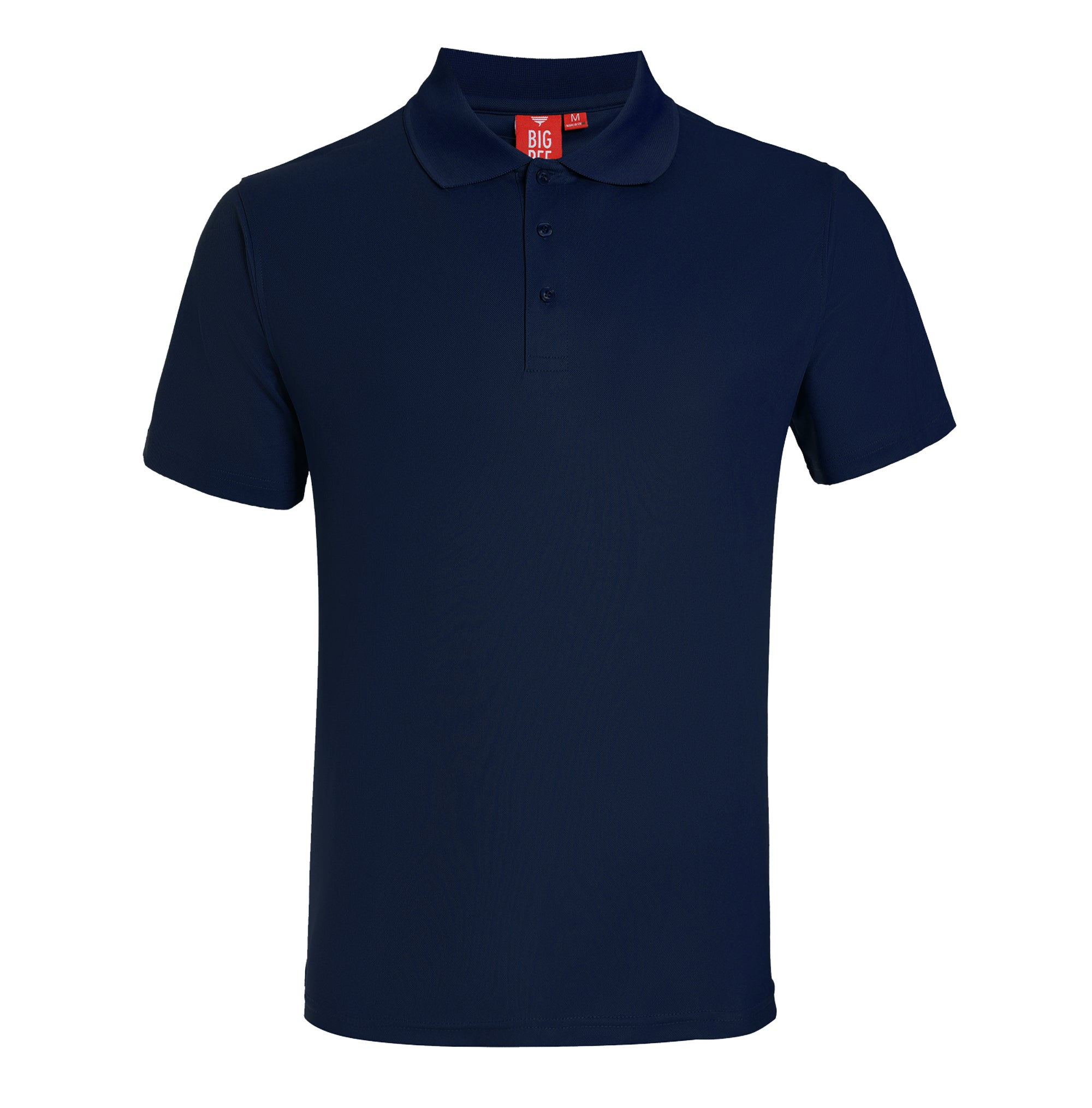 "Custom Big Bee Mens Basic Short Sleeve Polo – Add Your Logo | NS Promo - NS PROMO"