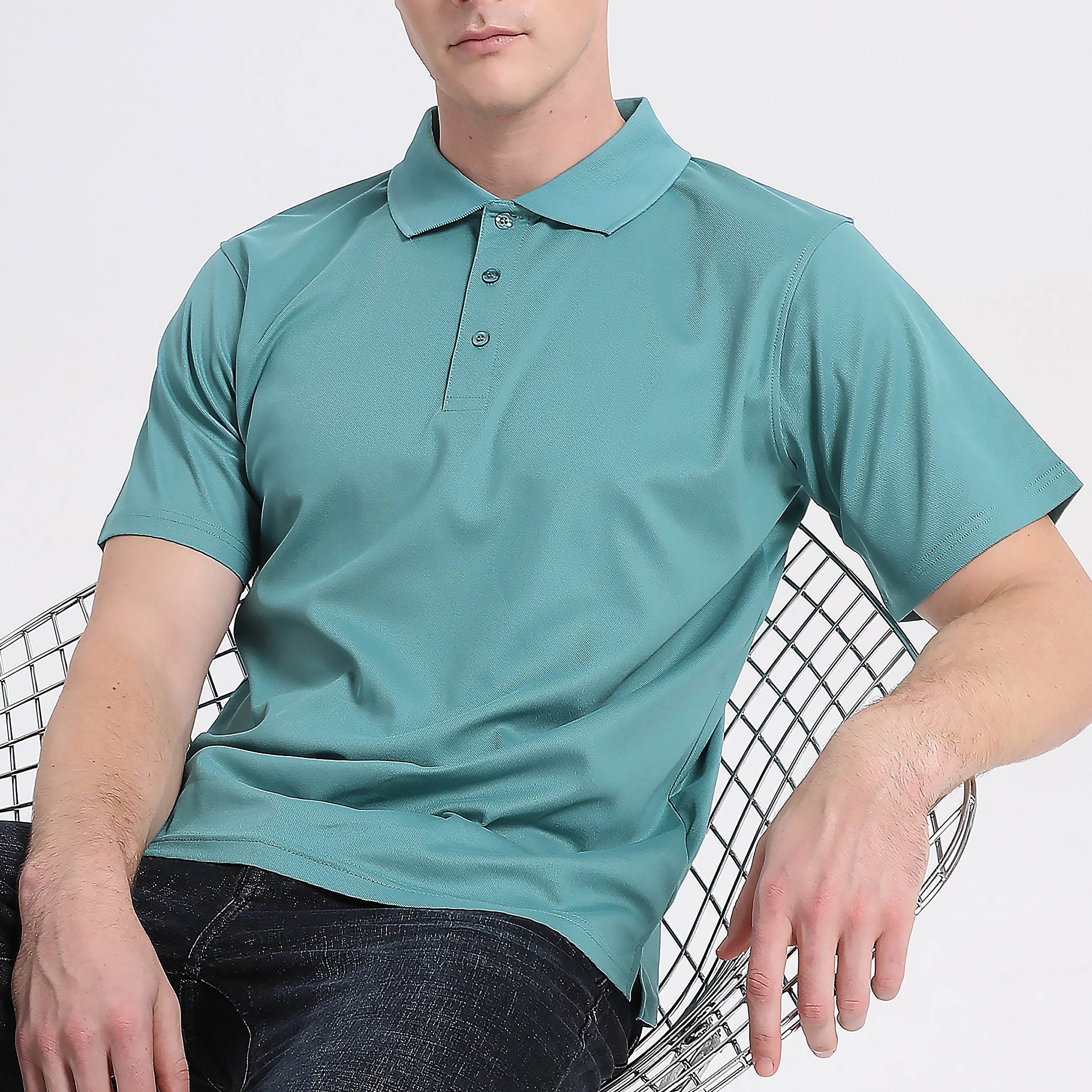 "Custom Big Bee Mens Basic Short Sleeve Polo – Add Your Logo | NS Promo - NS PROMO"