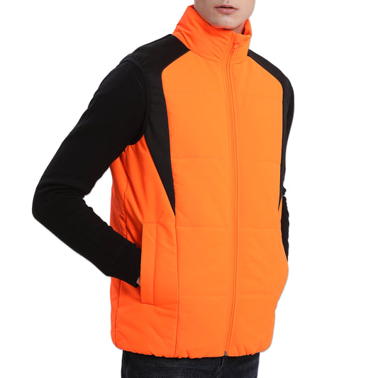 "Custom Hi Vis Puffer Vest Add Your Logo – ISUSI - NS PROMO"