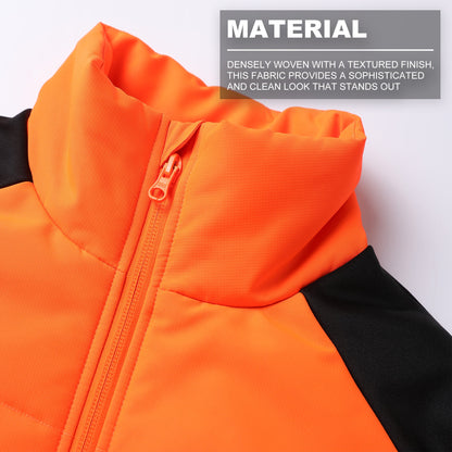 "Custom Hi Vis Puffer Vest Add Your Logo – ISUSI - NS PROMO"