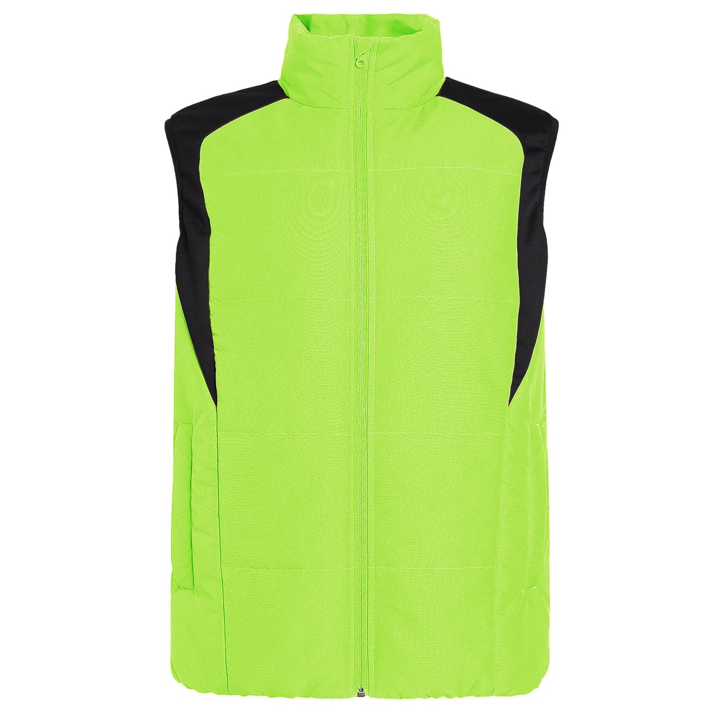 "Custom Hi Vis Puffer Vest Add Your Logo – ISUSI - NS PROMO"