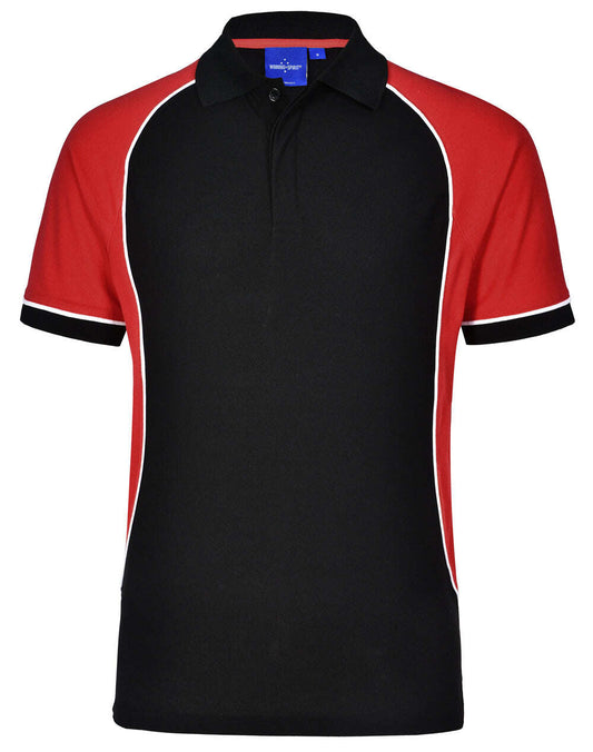 "Unisex Arena TrueDry Polo Shirt Contrast Piping - NS PROMO"