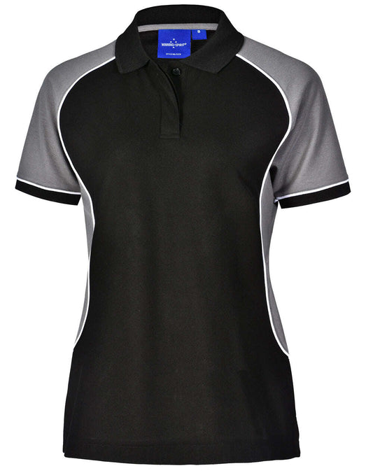 "Ladies Arena TrueDry Polo Shirt Breathable with Contrast Piping - NS PROMO"
