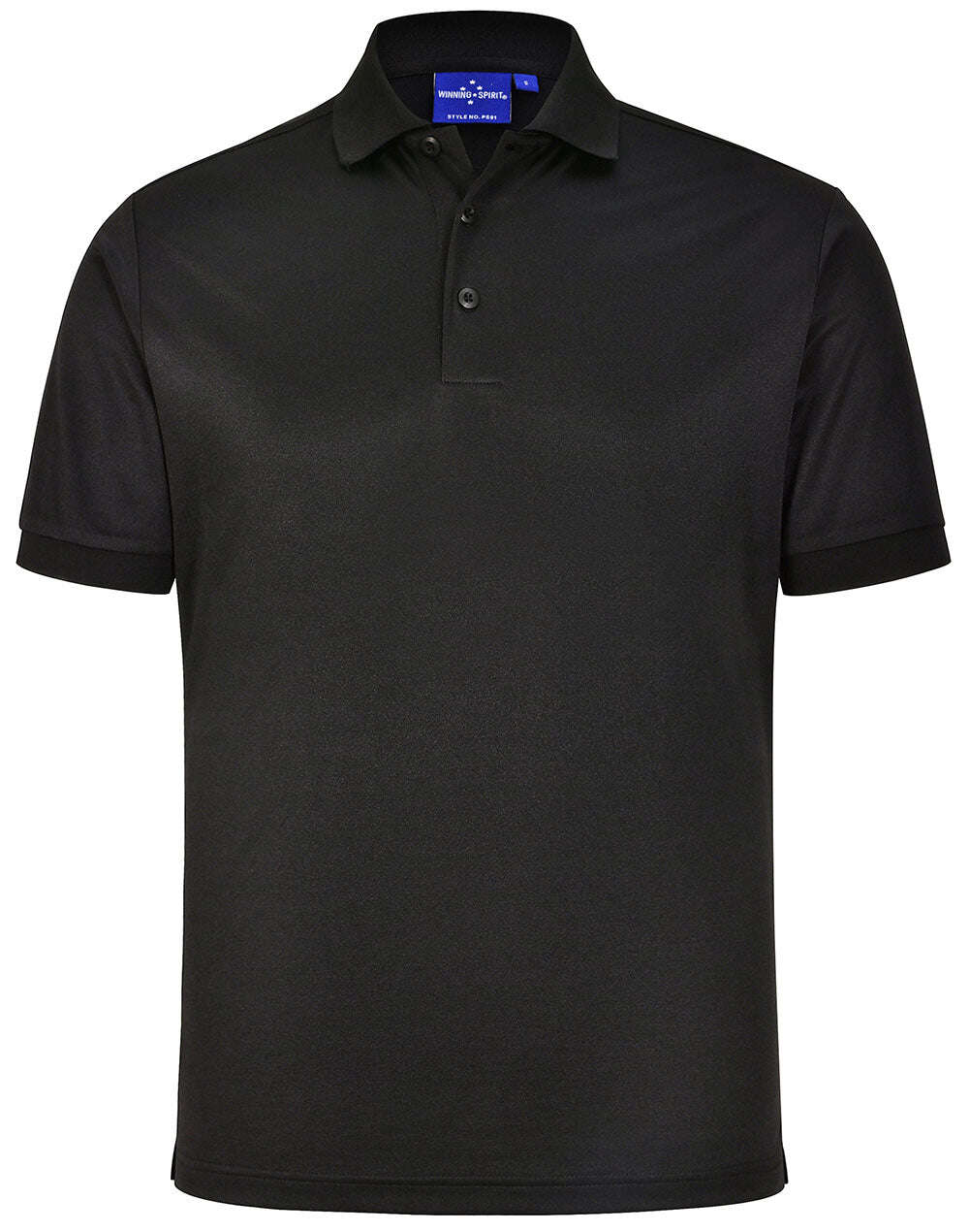 "Mens Cotton Corporate Polo Shirt Short Sleeve Sustainable Poly - NS PROMO"