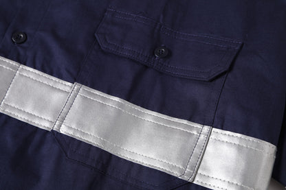 "Custom Mens Hi Vis Lightweight Work Shirt – Logo Printing & Embroidery | NS Promo - NS PROMO"