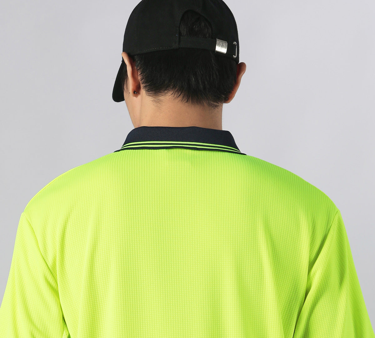 "Custom Hi Vis Long Sleeve Polo – Reflective Bio-Motion, Add Your Logo | NS Promo - NS PROMO"