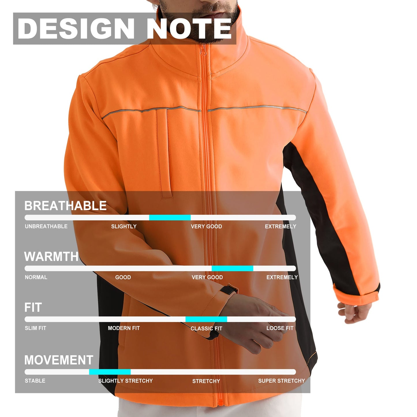 "Custom Hi Vis Softshell Jacket Add Your Logo – Big Bee Panel - NS PROMO"