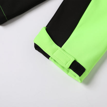 "Custom Hi Vis Softshell Jacket Add Your Logo – Big Bee Panel - NS PROMO"