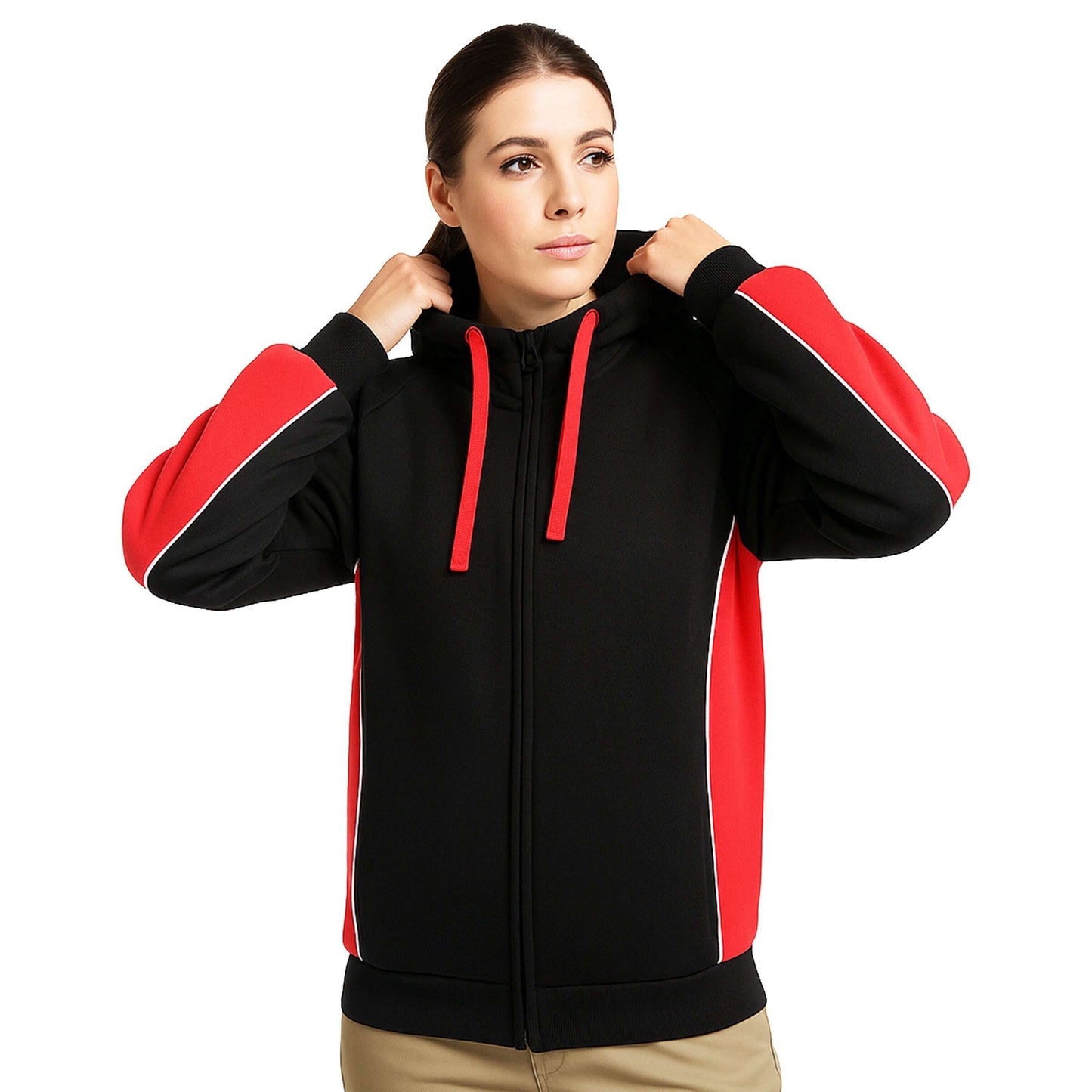 Big Bee Ladies PANEL Hoodie Jumper Jacket - NS PROMO