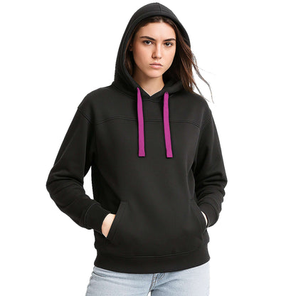 ISUSI Ladies Contrast Hoodie Jumper 12 Colours - NS PROMO