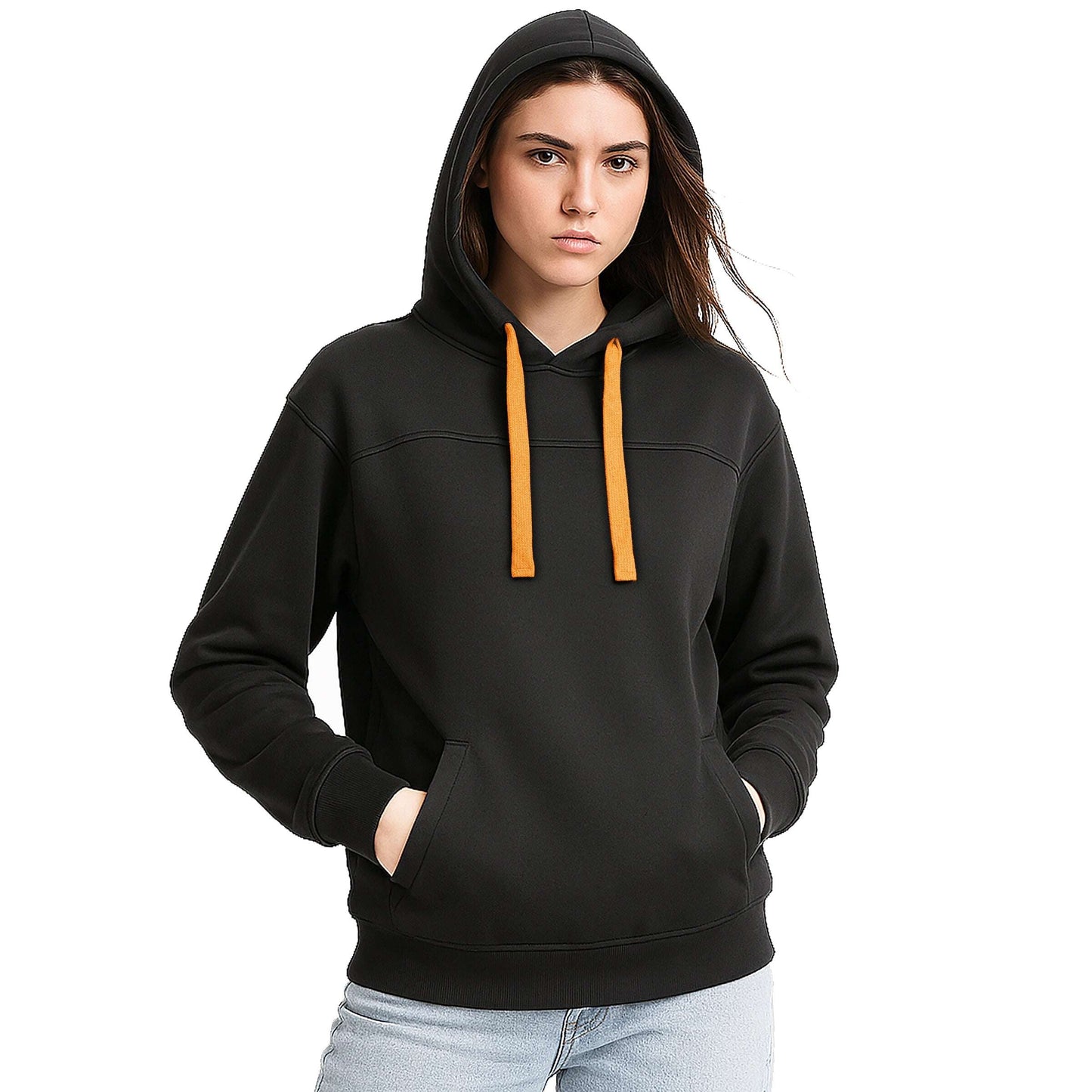 ISUSI Ladies Contrast Hoodie Jumper 12 Colours - NS PROMO