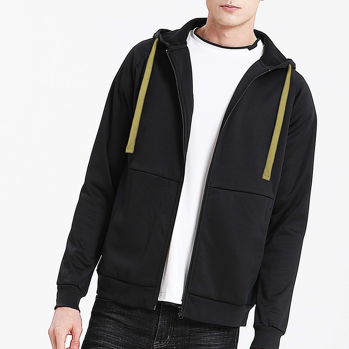 ISUSI Contrast Hoodie Jumper, Full Zip - NS PROMO
