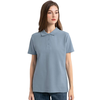 ISUSI Everyday Ladies Polo Shirts, Cotton Blend, UPF 30+ - Big Bee