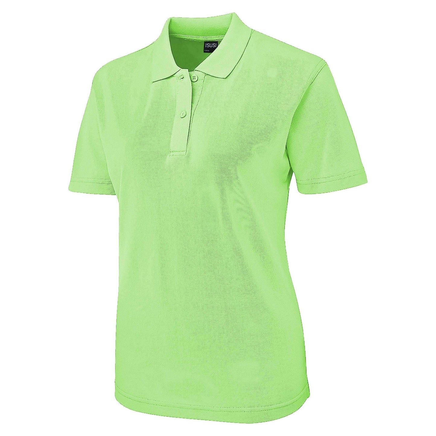 ISUSI Everyday Ladies Polo Shirts, Cotton Blend, UPF 30+ - Big Bee