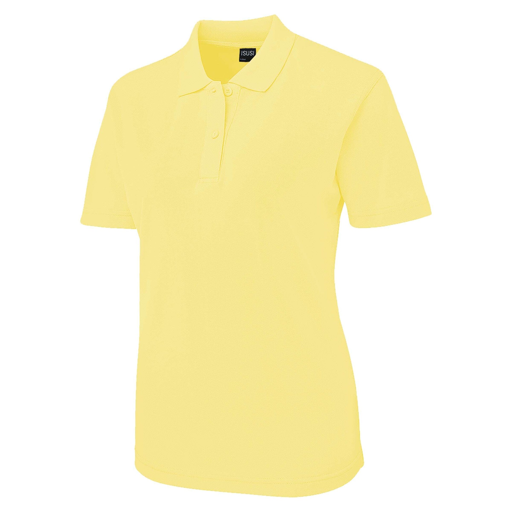 ISUSI Everyday Ladies Polo Shirts, Cotton Blend, UPF 30+ - Big Bee