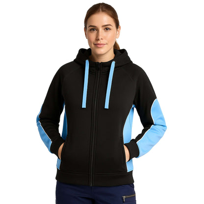 Big Bee Ladies PANEL Hoodie Jumper Jacket - NS PROMO