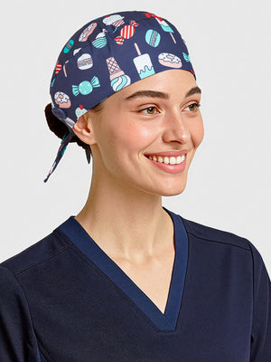 Printed Unisex Scrub Cap