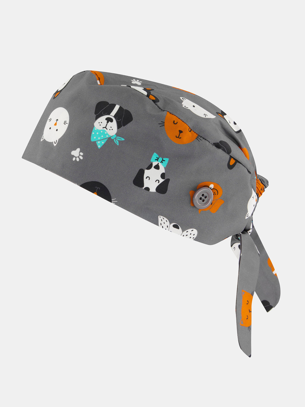 Printed Unisex Scrub Cap