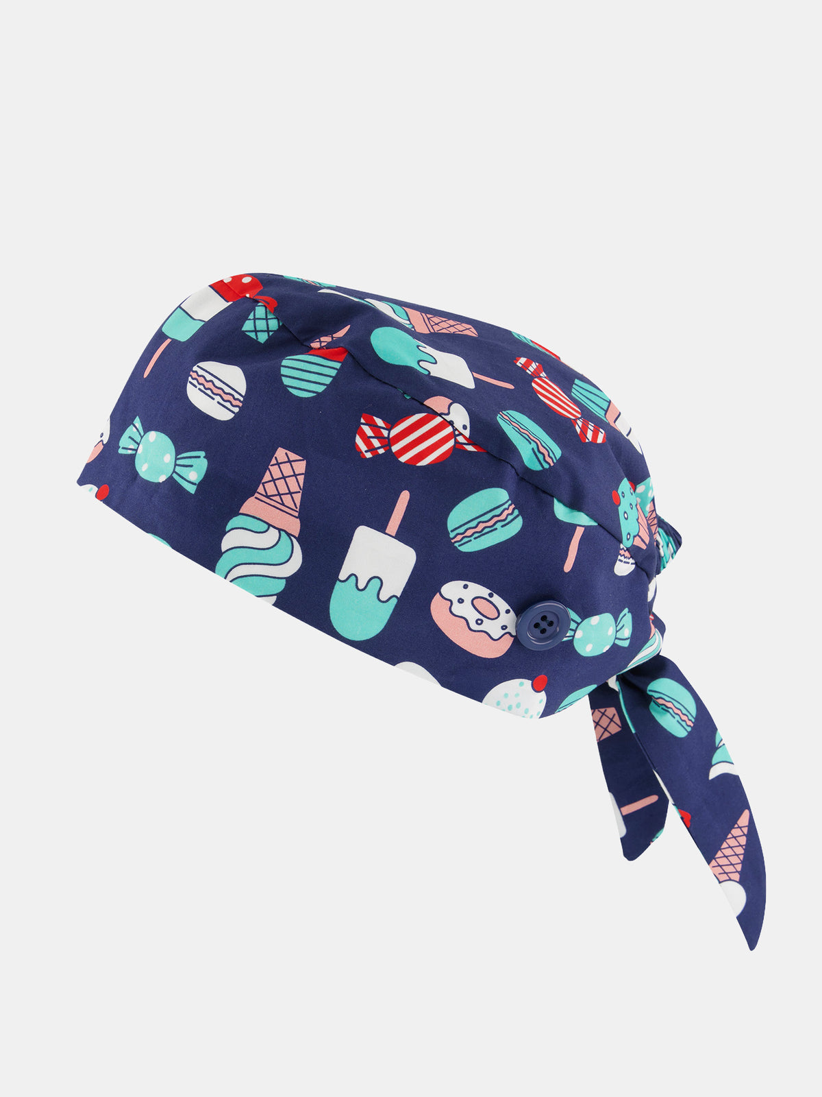 Printed Unisex Scrub Cap