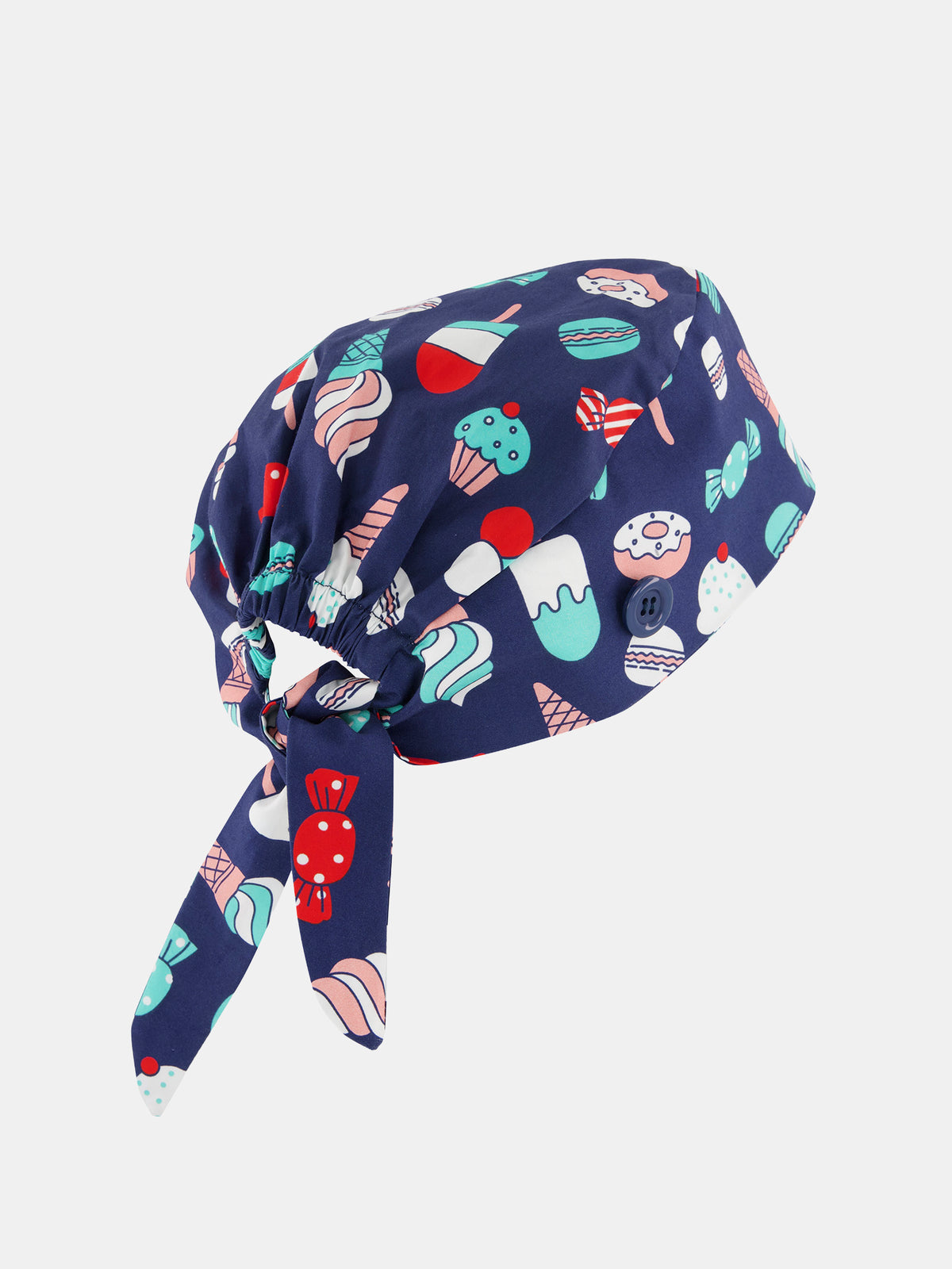 Printed Unisex Scrub Cap