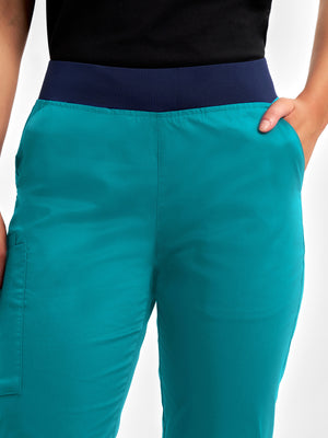 Riley Womens Straight Leg Scrub Pant