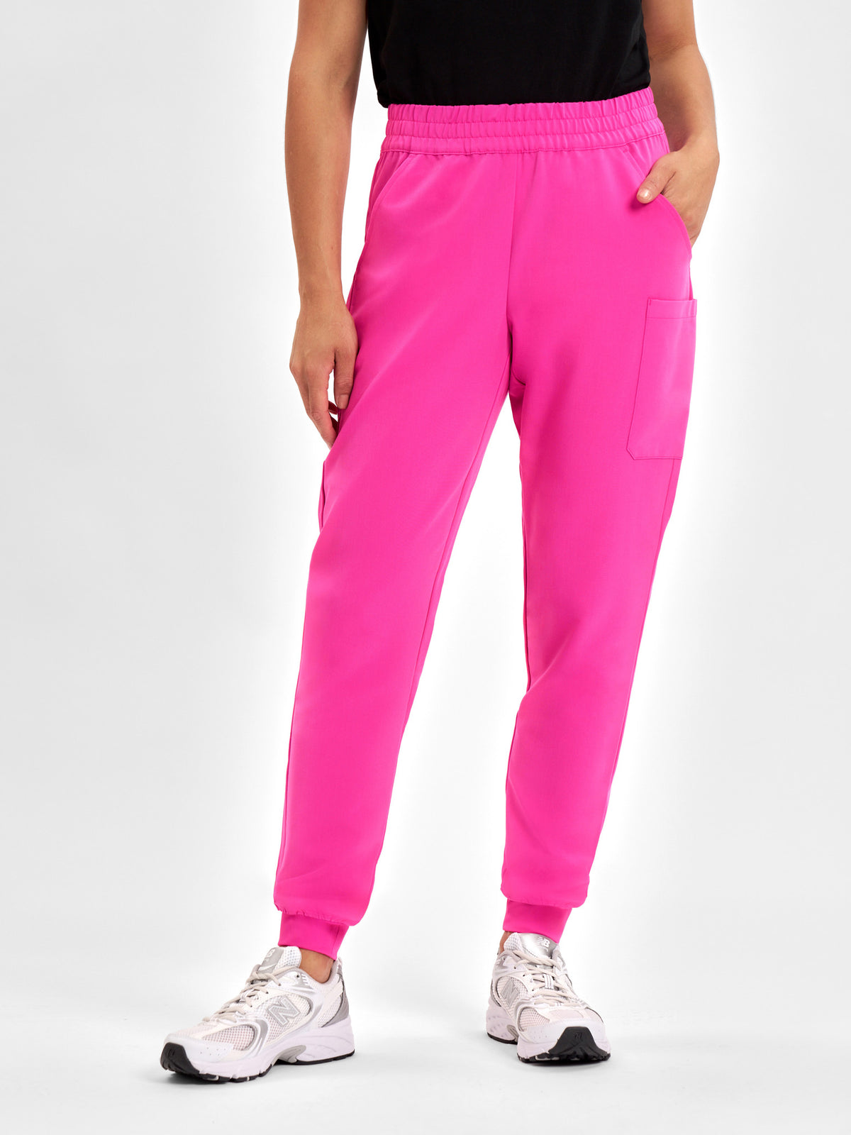 Pink Womens Jogger Scrub Pant