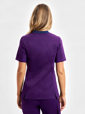 Riley Womens Stretch Scrub Top