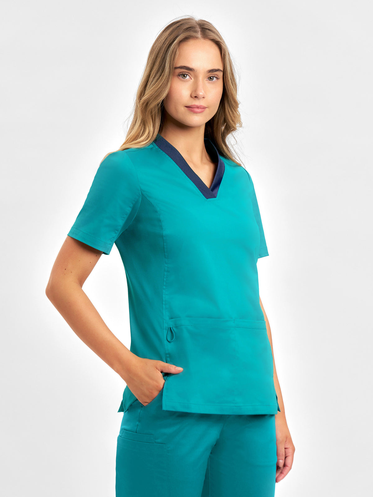 Riley Womens Stretch Scrub Top