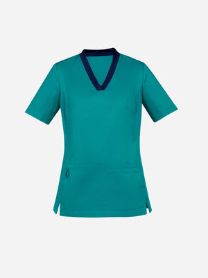 Riley Womens Stretch Scrub Top