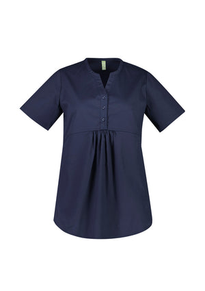 Rose Womens Tunic Scrub Top