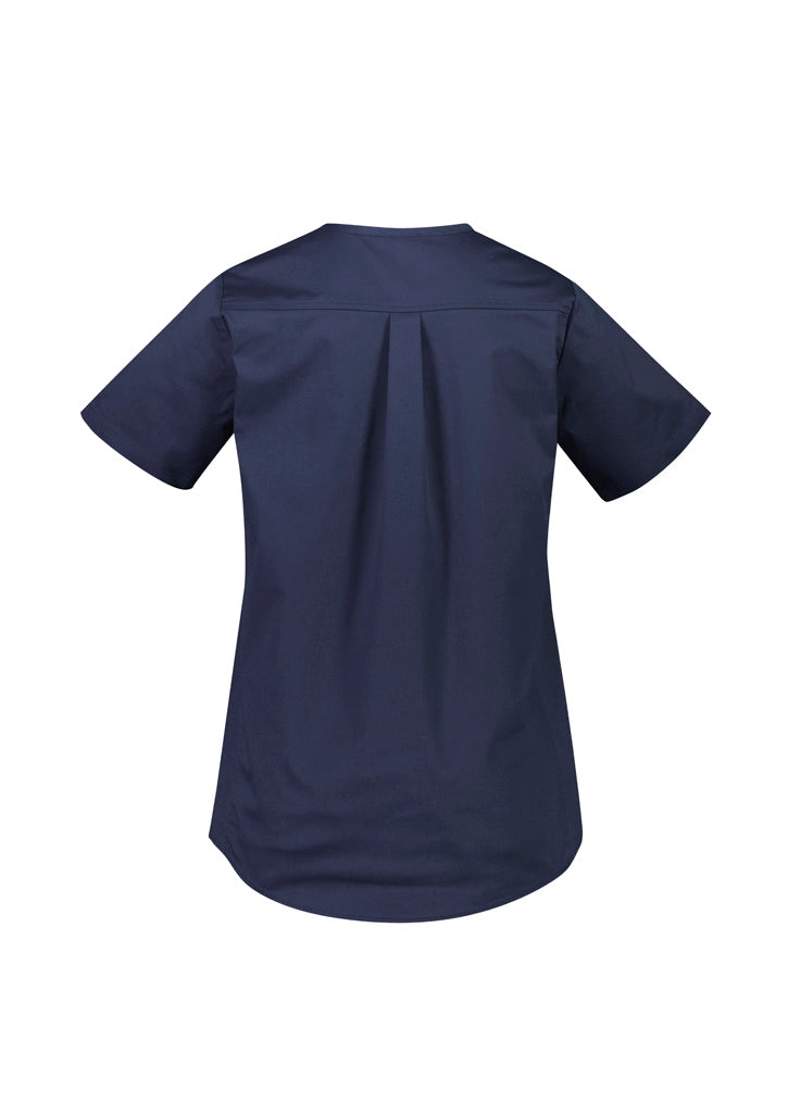 Rose Womens Tunic Scrub Top