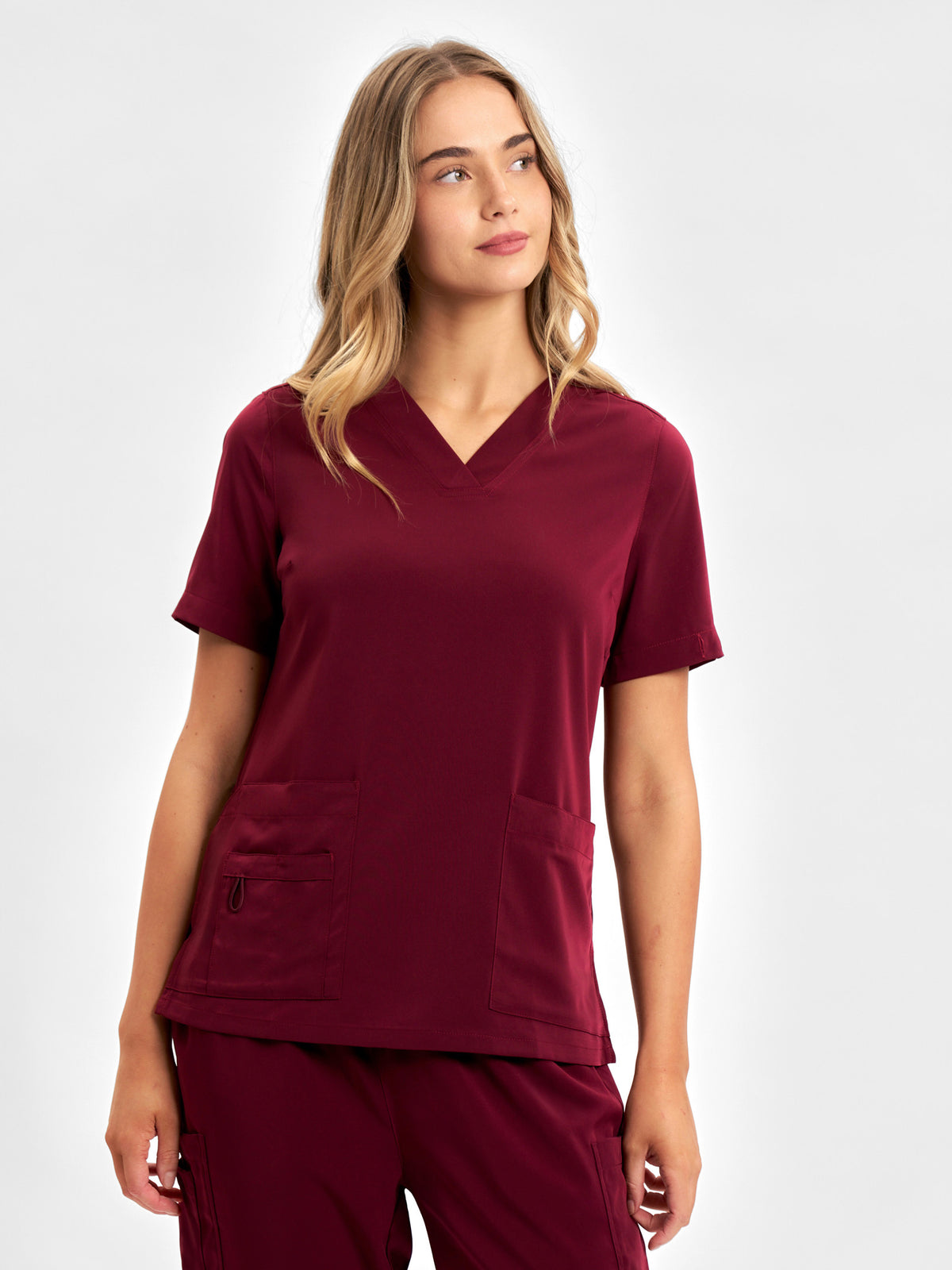 Avery Womens V-Neck Scrub Top