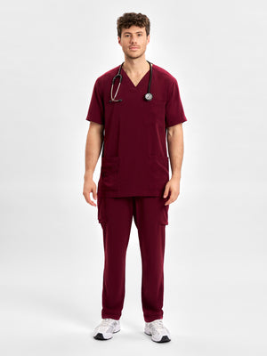 Avery Mens V-Neck Scrub Top